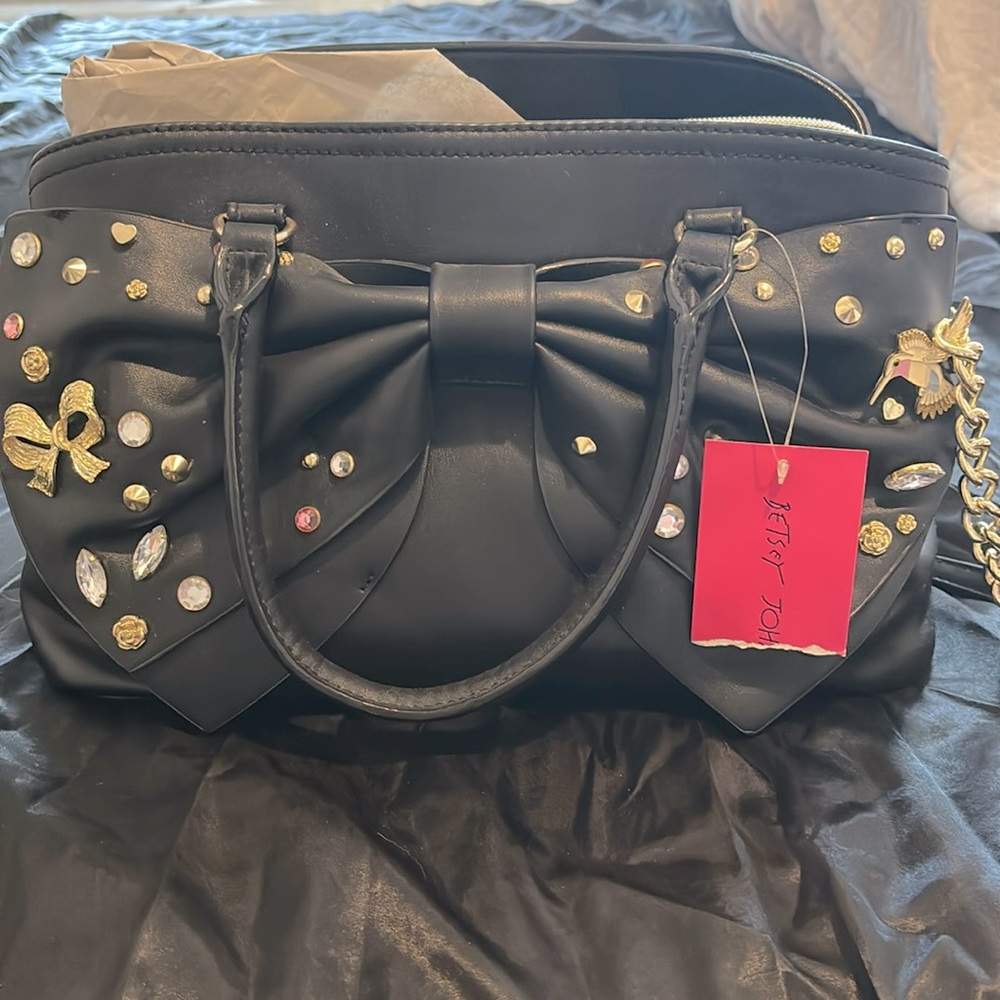 Betsey Johnson Bow Satchel